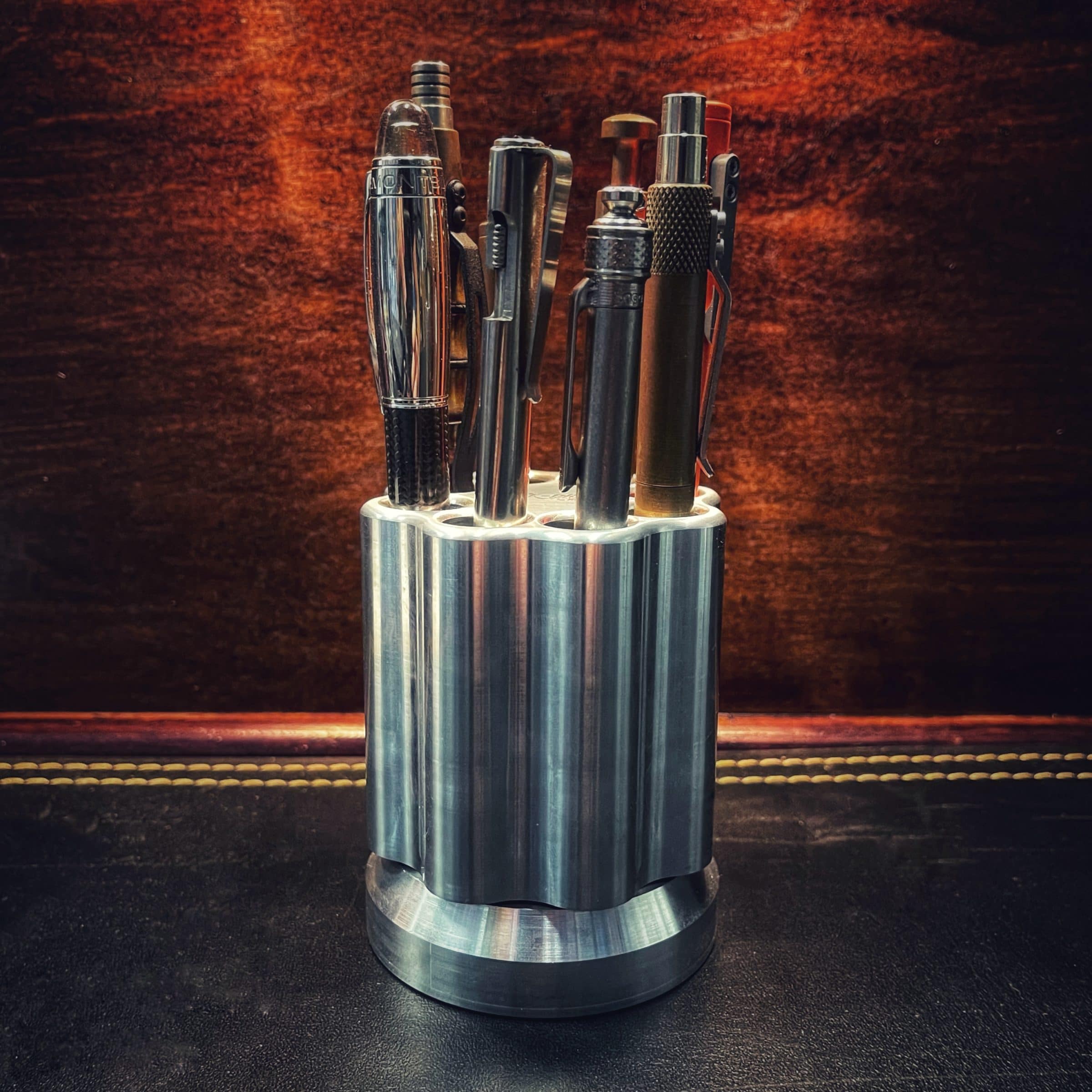 Quick Draw Revolving Pen Holder - Billet Aluminum - Image 3