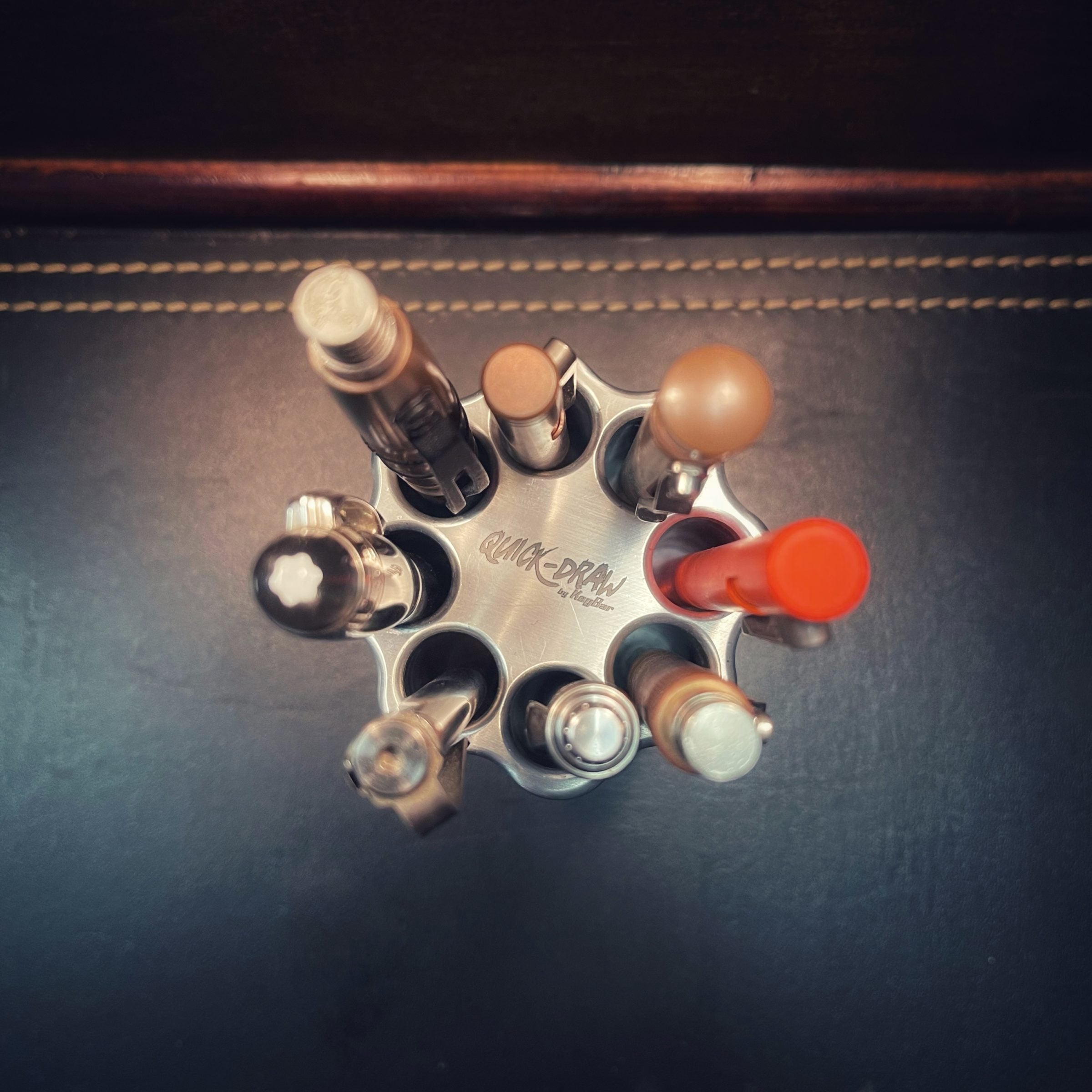 Quick Draw Revolving Pen Holder - Billet Aluminum - Image 4