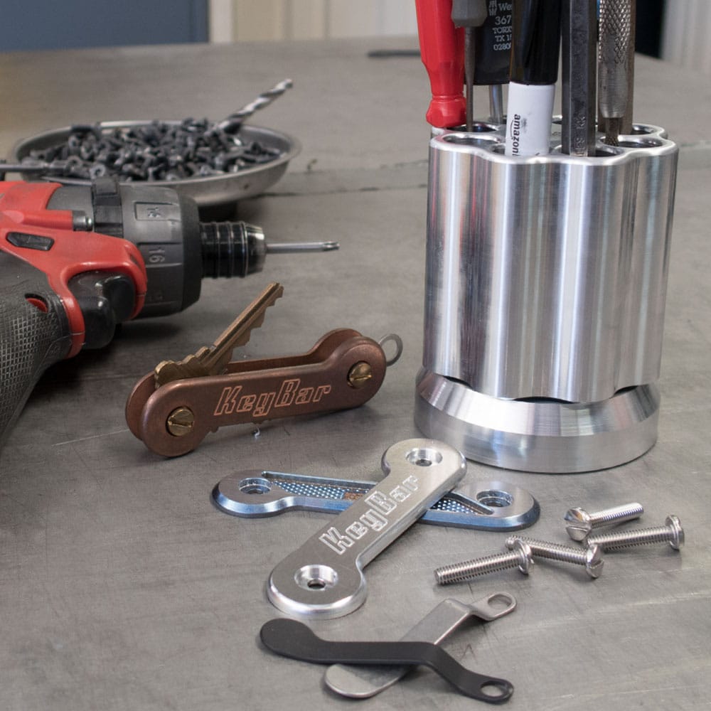 Quick Draw Revolving Pen Holder - Billet Aluminum - Image 5