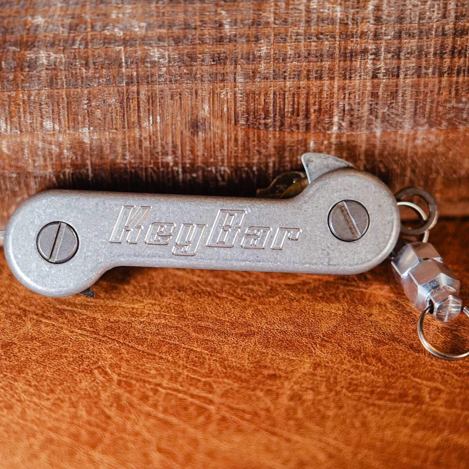 Aluminum KeyBar | Lightweight Aluminum Key & Tool Organizer | KeyBar
