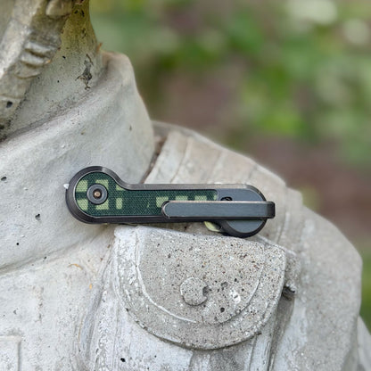 Desert Night Camo Cordura Skin Titanium KeyBar