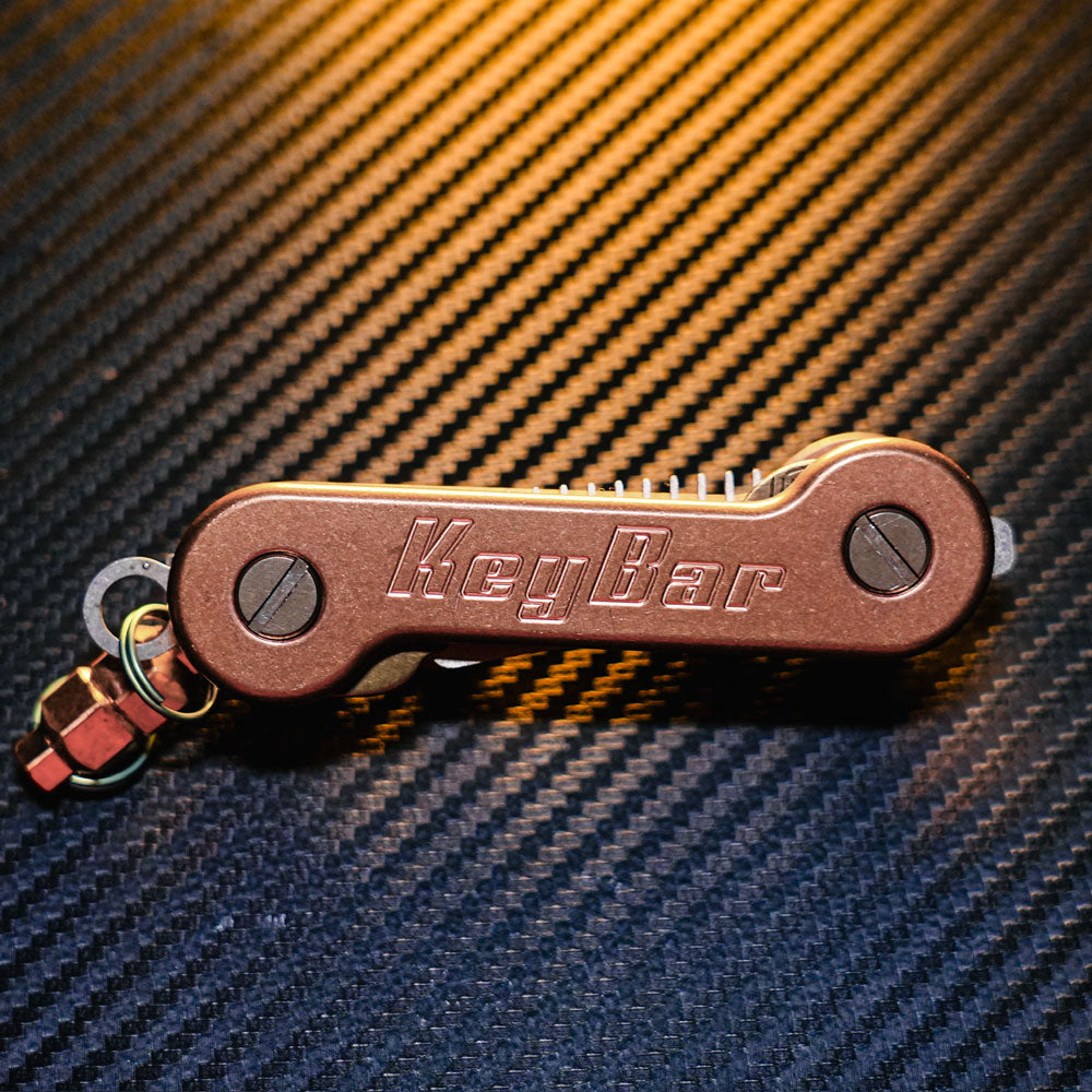 Copper KeyBar | Solid Copper Key & Tool Organizer | KeyBar
