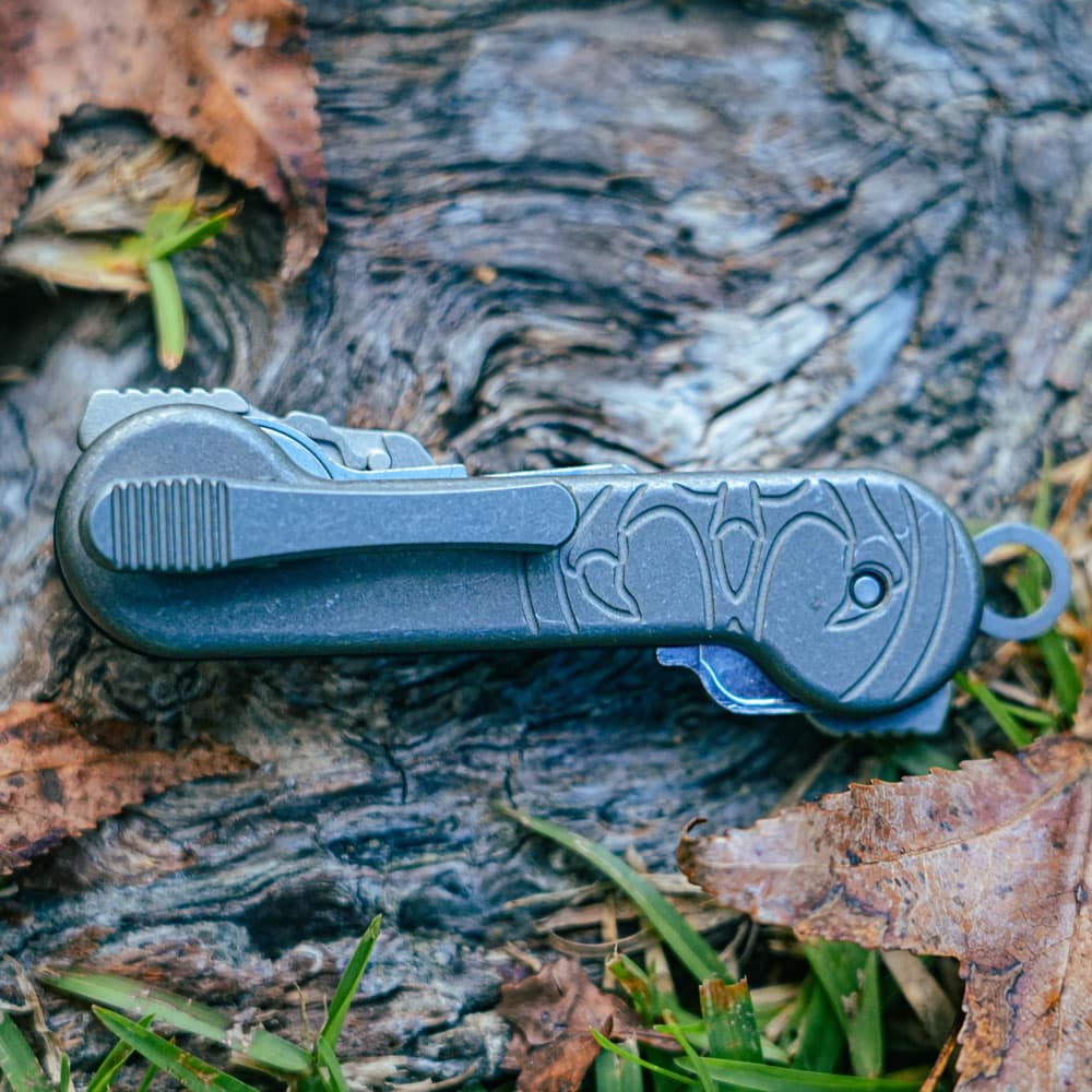 Hawk Carbon Fiber Titanium KeyBar | Key & Tool Organizer | KeyBar