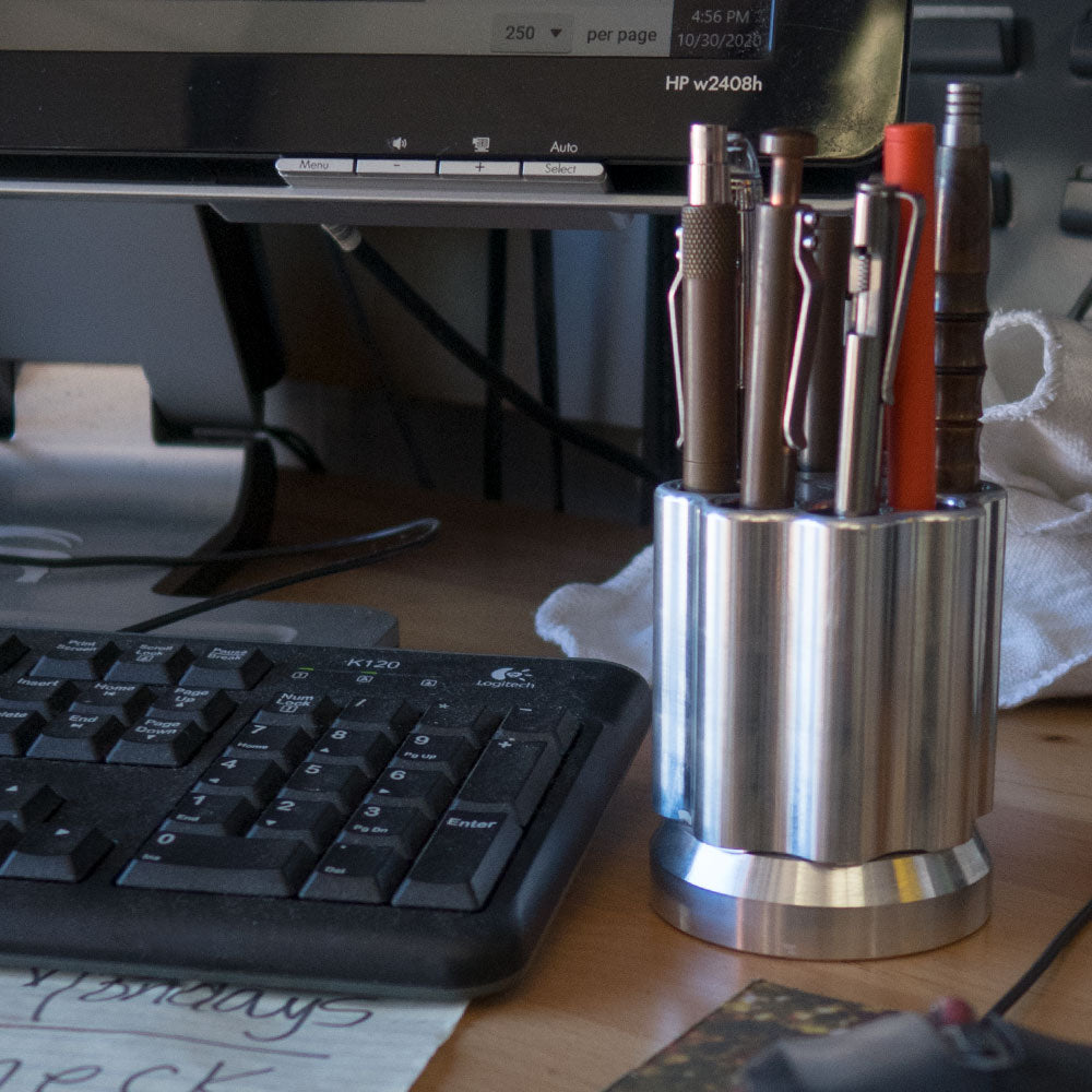 Quick Draw Revolving Pen Holder - Billet Aluminum - Image 6