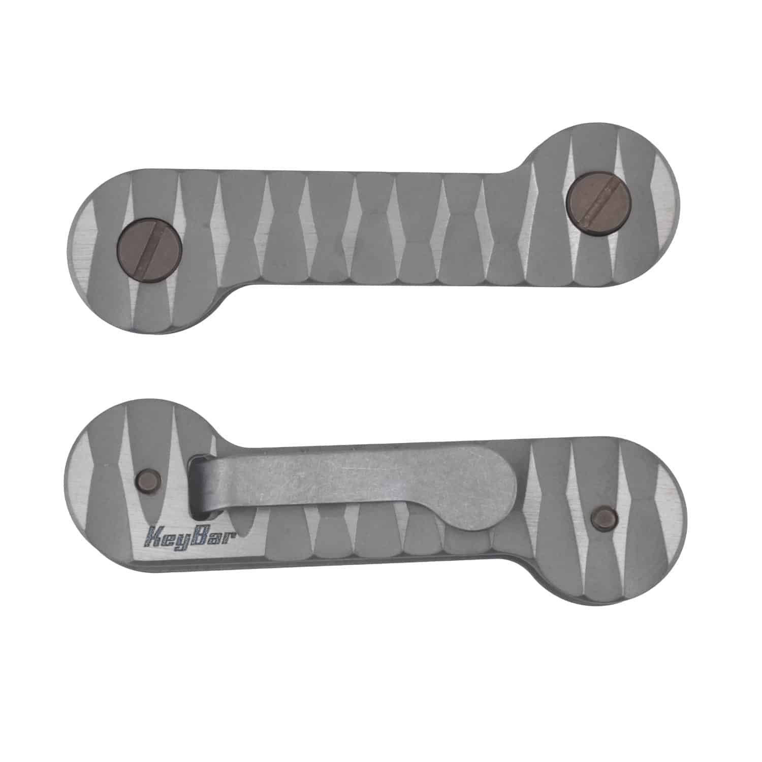 Slayer Titanium KeyBar | Grooved Titanium Key & Tool Organizer