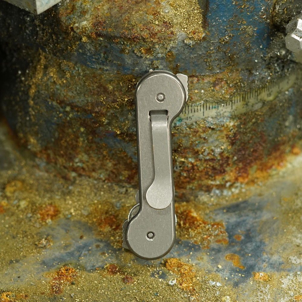 Titanium KeyBar | Durable Stonewashed Key & Tool Organizer