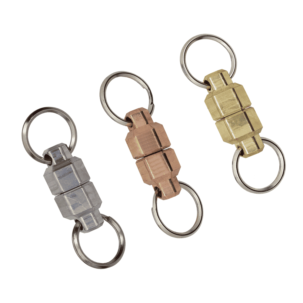 Quick Release Key Ring, Asst Colors